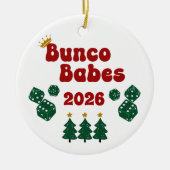 Personalized Bunco Babes Ornament (Voorkant)