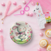 Personalized Bunny Paper Party Bowls Papieren Kommen (Feest)