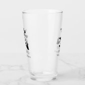 Personalized BUSHIDO 武 Kanji Beer Mug Glas (Links)