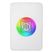 Personalized Business Company Logo Branding Bath Badmat (Voorkant Verticaal)