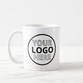 Personalized Business Logo Branded Koffiemok (Links)