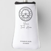 Personalized Business Logo Golf Club Head Cover (Draai 90)