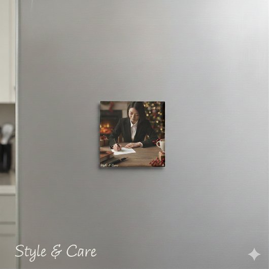 Personalized Business Logo or Image Square Magneet