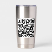 Personalized Business Logo QR Code Promotional Geïsoleerde Drinkbeker (Achterkant)