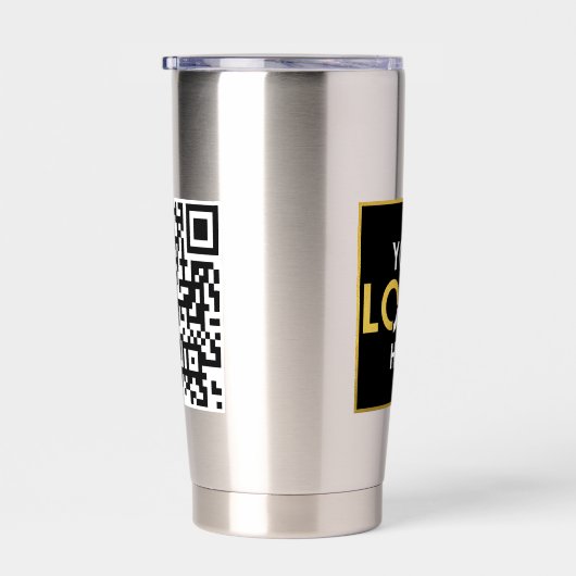 Personalized Business Logo QR Code Promotional Geïsoleerde Drinkbeker (Rechts)