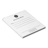 Personalized Business Memo Notitieblok (Schuin)
