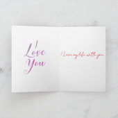 Personalized By You - Valentine's Day Cards Kaart (Binnen)