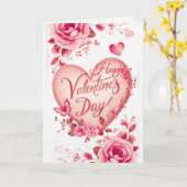 Personalized By You - Valentine's Day Cards Kaart (Gele Bloem)