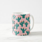 Personalized Cacti Coffee Mug Koffiemok (Voorkant rechts)