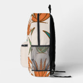 Personalized Cactus School Backpack with Name Bedrukte Rugzak (Rechts)