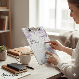 Personalized Calendar-26 Clipboard for Office Use Klembord