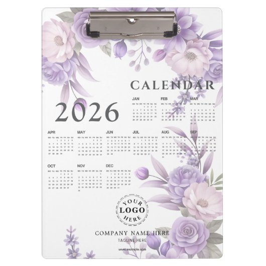 Personalized Calendar-26 Clipboard for Office Use Klembord (Voorkant)