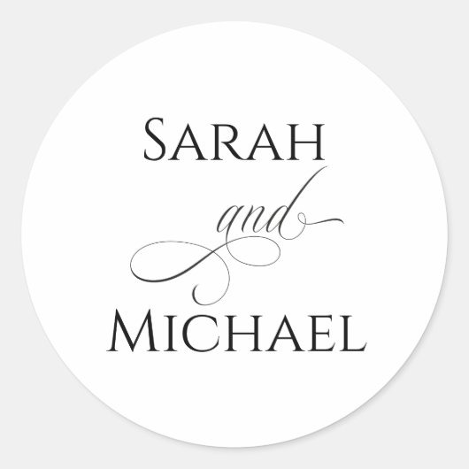 Personalized Calligraphy Stickers (Voorkant)