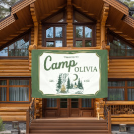 Personalized Camp Bachelorette Party Welcome Spandoek