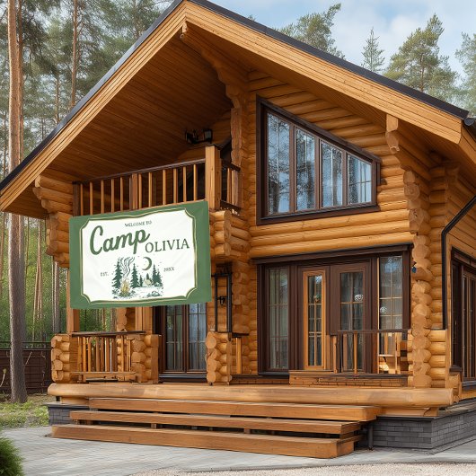 Personalized Camp Bachelorette Party Welcome Spandoek