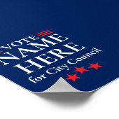 Personalized Campaign Election Poster (Hoek)