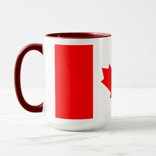 Personalized Canada Flag | Custom Name Canada Day Mok (Links)