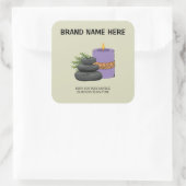 Personalized Candle Label | Custom Brand Name Here (Tas)