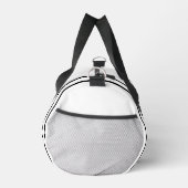 Personalized Canvas Duffel Bag - Custom Name Plunjezak (Rechts)