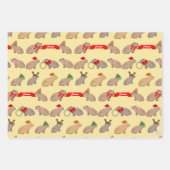 Personalized Capybara Cute Wildlife Christmas Inpakpapier Vel (Voorkant 2)