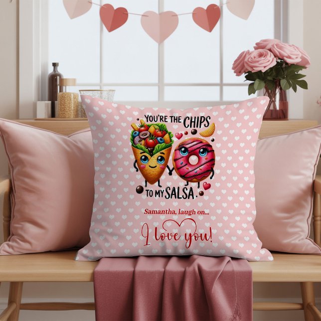 Personalized Cartoon Fruit Funny Valentine Pillow Kussen (Personalized Cartoon Fruit Funny Valentine Pillow

)
