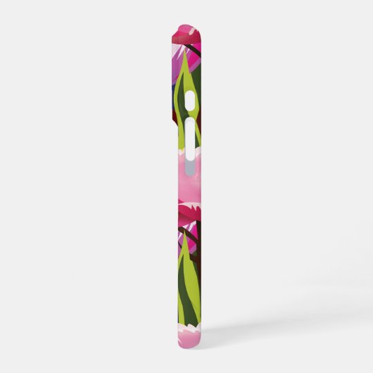 Personalized Cartoon Style Poppies Phone Case iPhone Hoesje (Linkerkant)