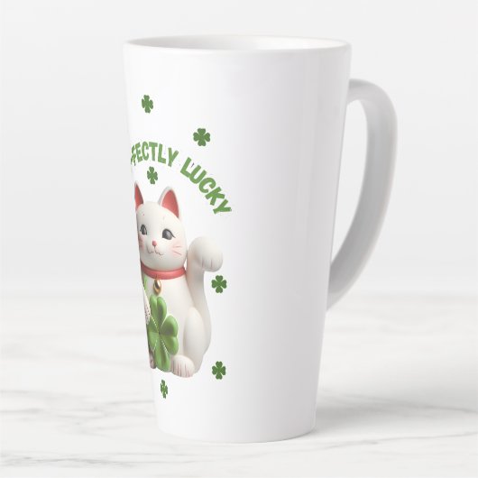Personalized cat Classic Mug, 11 oz Latte Mok (Rechterhoek)