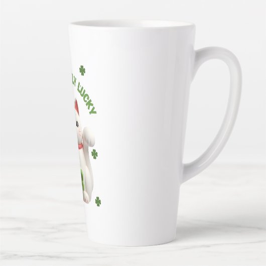 Personalized cat Classic Mug, 11 oz Latte Mok (Rechts)