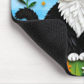 Personalized Cat, Flowers and Butterflies   Muismat (Hoek)