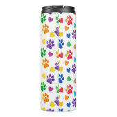 Personalized Cat Lover Tumbler – Custom Photo Thermosbeker (Achterkant)