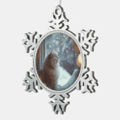 Personalized Cat Photo Christmas Ornament  (Rechts)