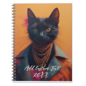 Personalized Cat Photo Playing Cards | Custom Pet  Notitieboek (Voorkant)