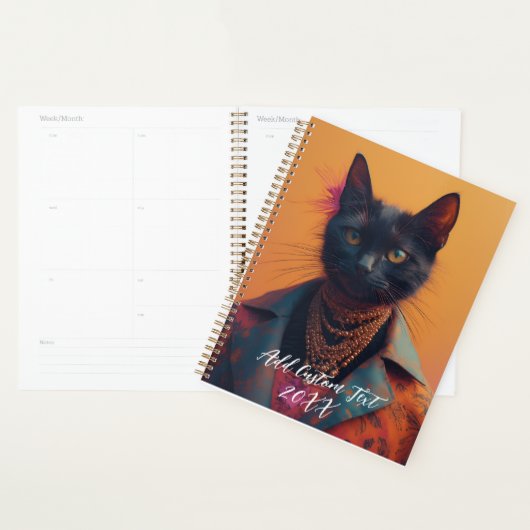 Personalized Cat Photo Playing Cards | Custom Pet  Planner (Display)