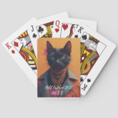 Personalized Cat Photo Playing Cards | Custom Pet  Pokerkaarten (Achterkant)