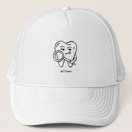 Personalized Cavity Explorer Funny Dentist & Hygie Trucker Pet