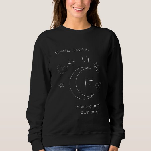 Personalized Celestial Design Sweatshirt (Voorkant)
