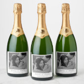 Personalized Champagne Bottle Label Sparkling Wijnetiket (Flessen)