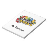 Personalized Chaos  Coordinator Teacher  Notitieblok (Linkerzijde)