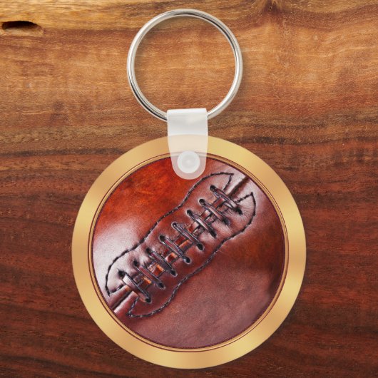PERSONALIZED Cheap  Football Sleutelhanger (Achterkant)