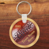 PERSONALIZED Cheap  Football Sleutelhanger (Voorkant)