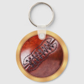 PERSONALIZED Cheap  Football Sleutelhanger (Achterkant)