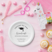 Personalized Cheers Graduate Graduation Papieren Bordje (Feest)