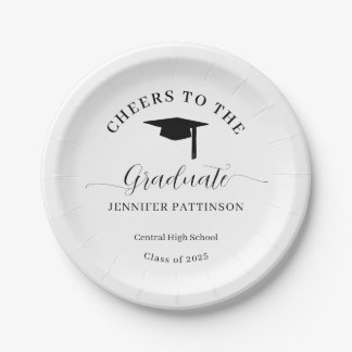 Personalized Cheers Graduate Graduation Papieren Bordje