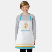 Personalized Chef Cat Baking Apron for Little Chef Schort (Gedragen)