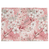 Personalized cherry blossoms groot cadeauzakje (Achterkant)