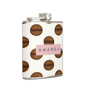 Personalized Chic Coffee Bean  Heupfles (Rechts)