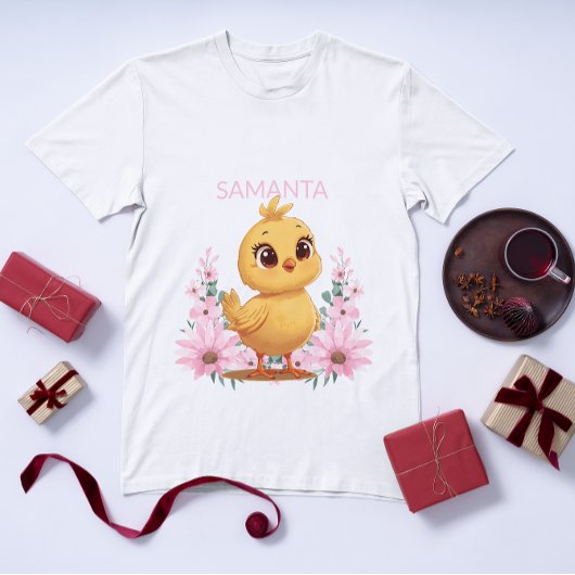 Personalized Chick Kids T-Shirt