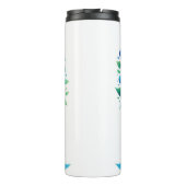 Personalized Child Abuse Awareness Thermal Tumbler Thermosbeker (Achterkant)