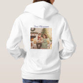Personalized Child’s First Christmas Hoodie – Baby (Achterkant)