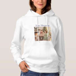 Personalized Child’s First Christmas Hoodie Women